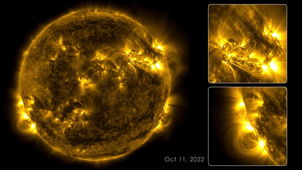 The Video Chronicles 133 Days of Solar Activity on the Sun from Aug. 12 to Dec. 22, 2022