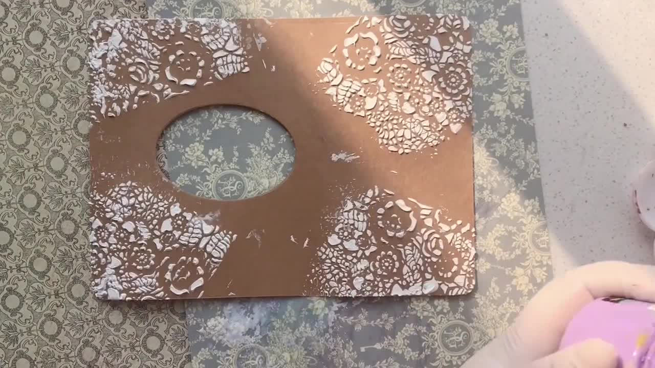 Junkjournal introductory tutorial: teach you how to quickly make a 3D embossed cover