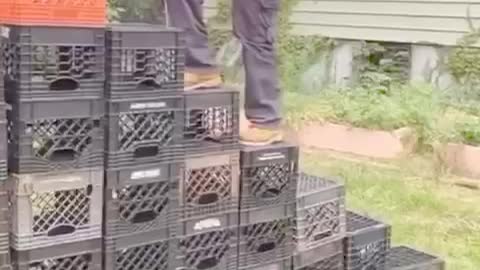 Funny milk crate challenge compilation🤣🤣🤣🤣🤣