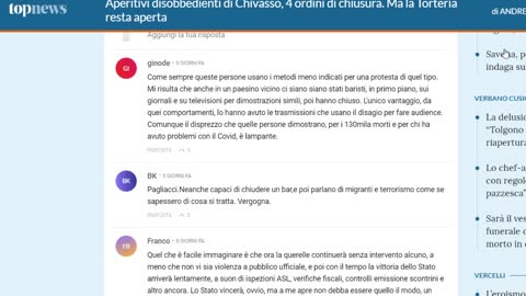 la torteria e' sotto attaco di democratici molto istigatori all'odio