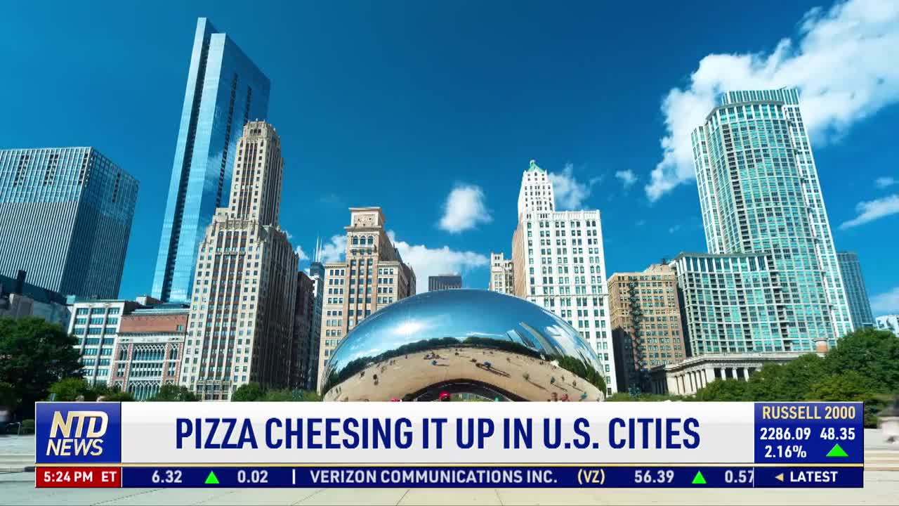 Pizza Restaurant Foot Traffic Increasing in US Cities