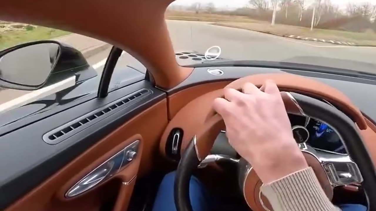 Insane Bugatti high speed experience