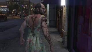 Trevor wears dresses — GTA 5