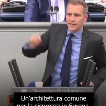 Un deputato tedesco spiega i motivi della guerra