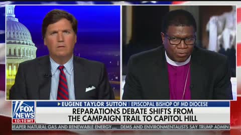 Tucker Carlson, Bishop Eugene Taylor Sutton