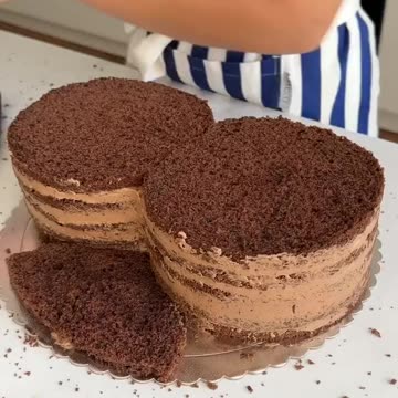 Торт ПОПА🍑+ Рецепт «Шоколадный ГАНАШ на белом шоколаде»