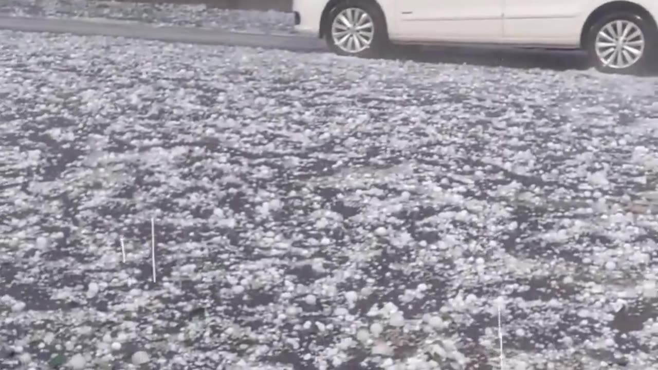 Hailstorm Causes Damage In Mucum