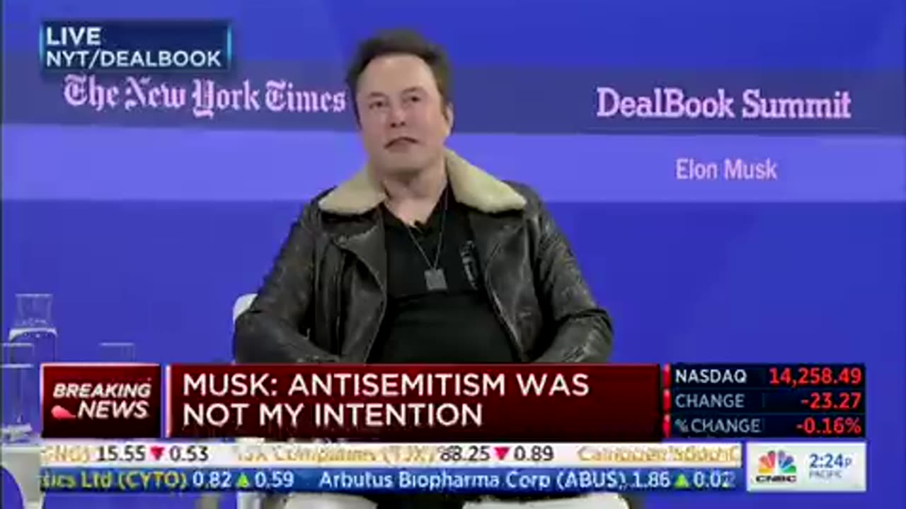 [2023-11-29] Elon Musk response for advertisers pulling ads from X / Twitter