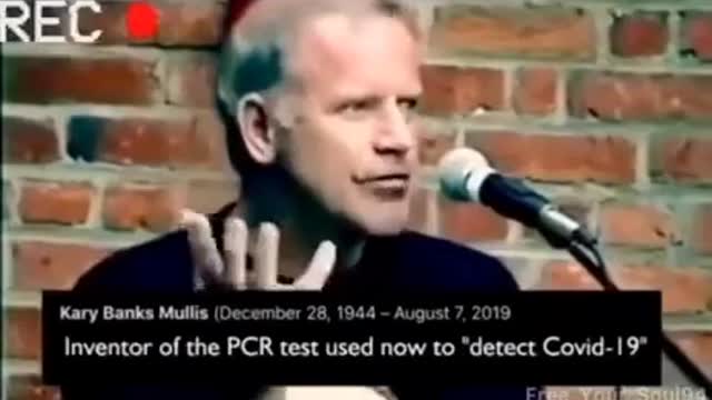 THIS IS DR. KARY MULLIS >>>>>> 🚨🚨🚨🚨 HE IS THE CREATOR OF THE PCR TEST‼️‼️