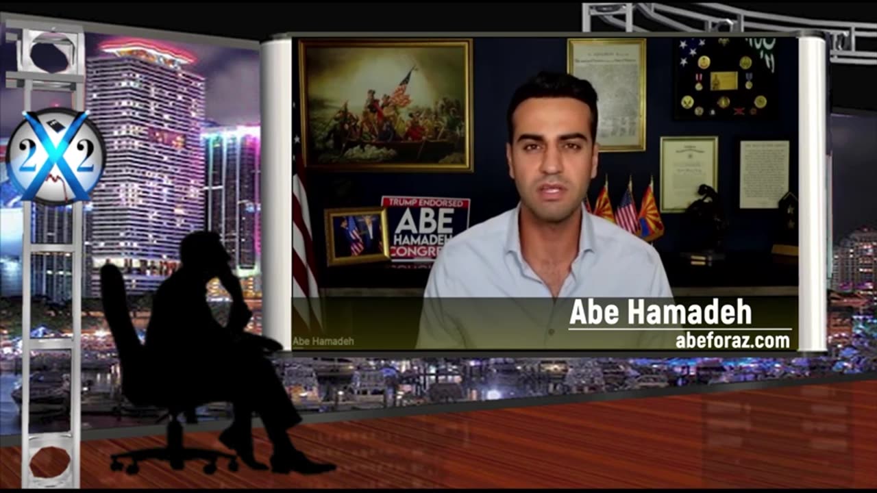 Abe Hamadeh interviewed by X22 - The Election System Is Rigged From Top To Bottom.