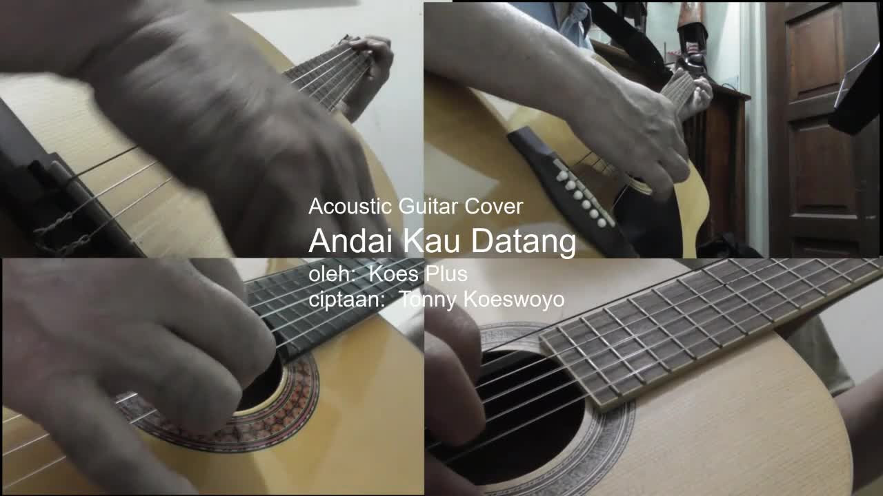 Guitar Learning Journey: Andai Engkau Datang with vocals (cover)