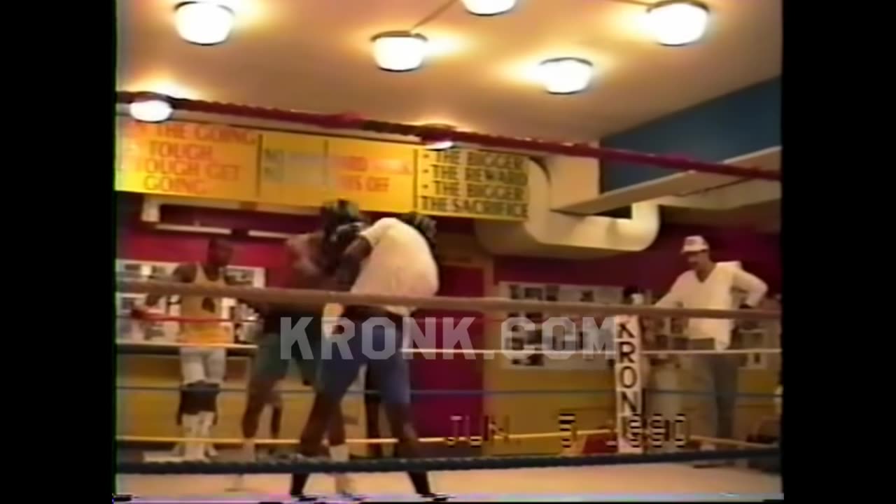 Gerald McClellan vs James Toney, Kronk Sparring 1990