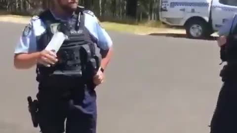 QUEENSLAND POLICE OFFICER IS SHAMED, NAMED, PUT IN HIS PLACE AND DISMISSED