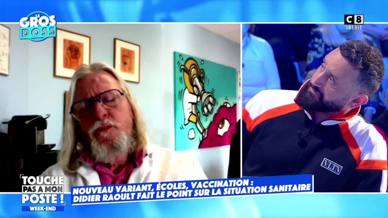 L'interview du professeur Raoult dans TPMP