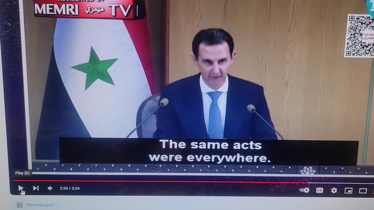 Muslim President Drops bombshell proof claim against a controversial historical event narrative...