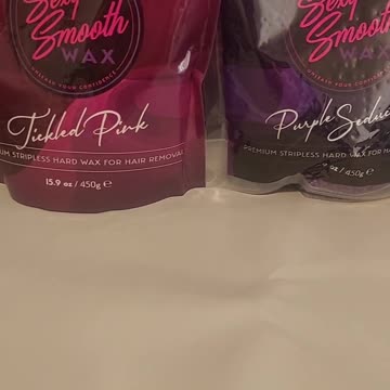 Amanda Mooney Massage Unboxes and Melts Sexy Smooth Tickled Pink Premium Synthetic Hard Wax! 🌸✨