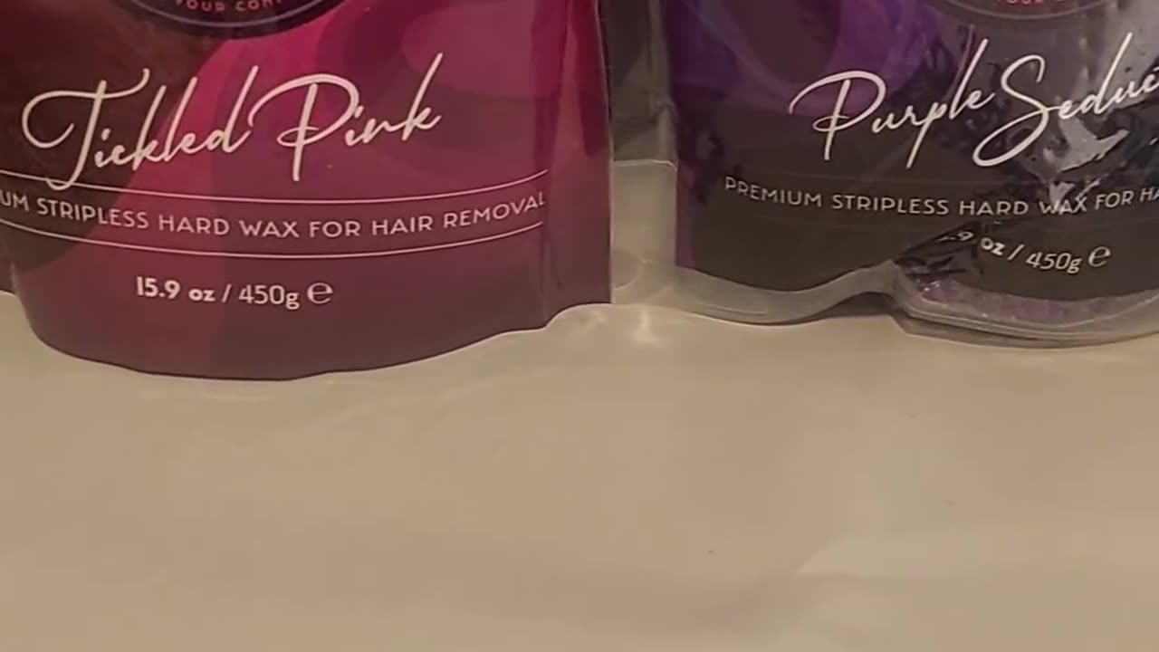 Amanda Mooney Massage Unboxes and Melts Sexy Smooth Tickled Pink Premium Synthetic Hard Wax! 🌸✨