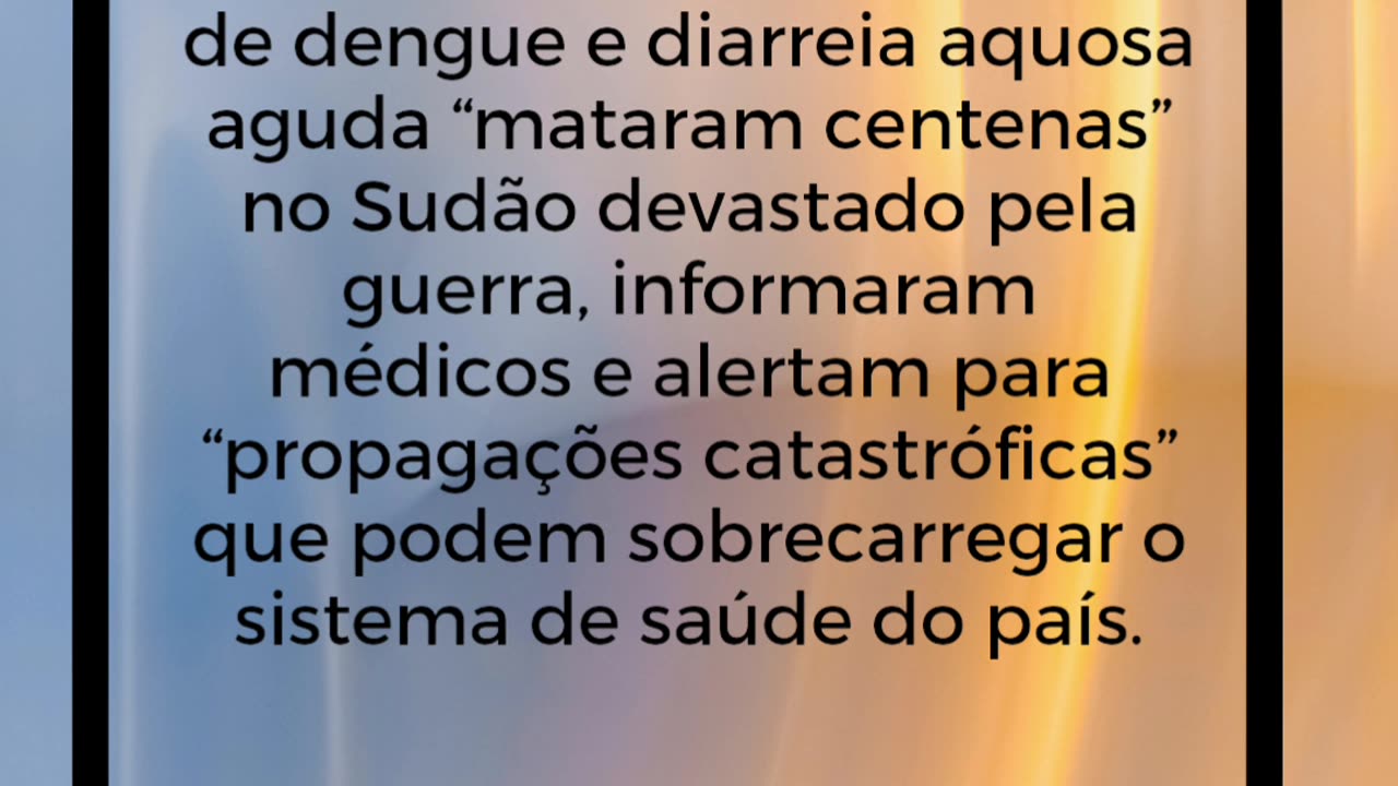 Surto de dengue no Sudão