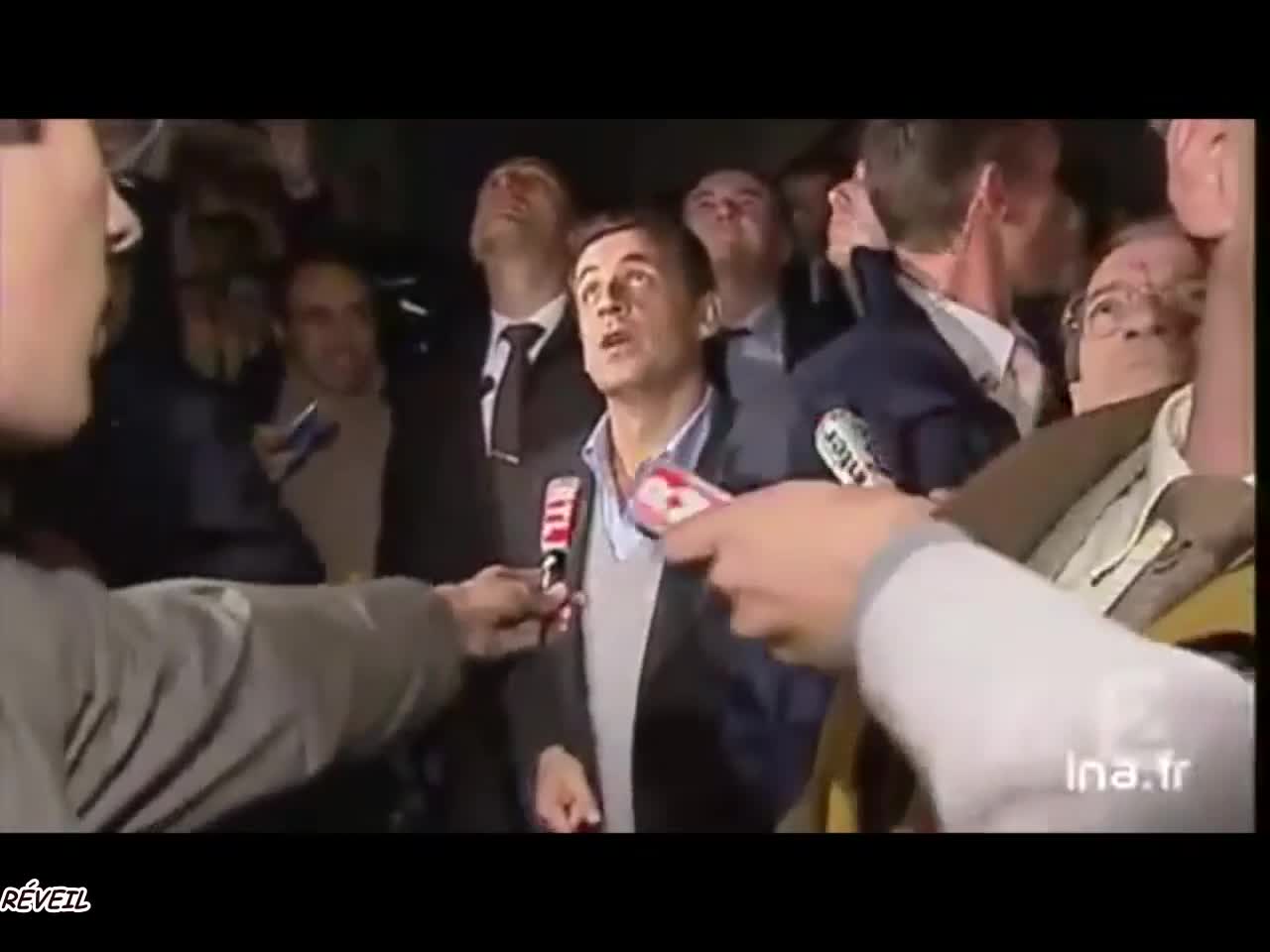 CE QUI CARACTÉRISE CETTE PÈGRE TALMUDOPITHÈQUE CE SONT LES MENACES... EXIT SARKOZY ET ATTILA !!!