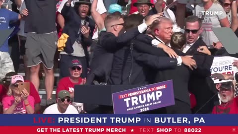Short video: Assassination attempt on presidential candidate Donald Trump .mp4