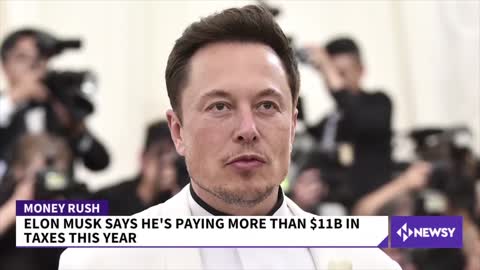 Elon Musk Says He's Paying More Than $11 Billion In Taxes This Year