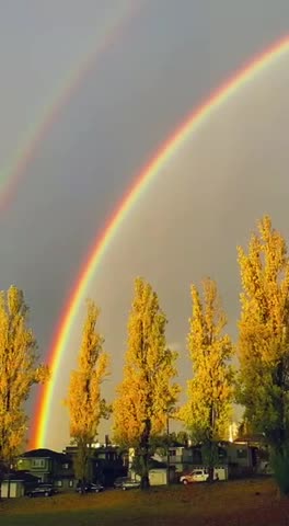 Beautiful rainbow in Vancouver
