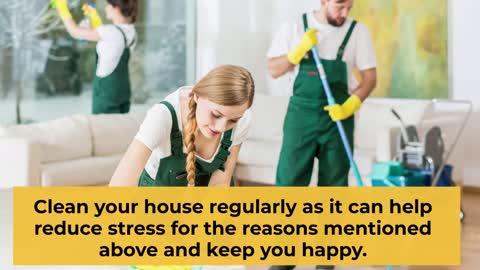 How Cleaning Can Take the Stress Away