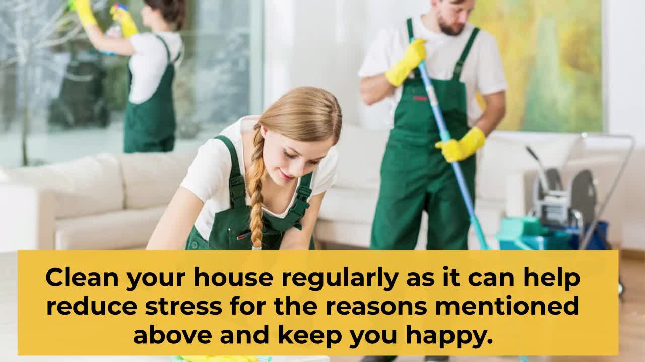 How Cleaning Can Take the Stress Away