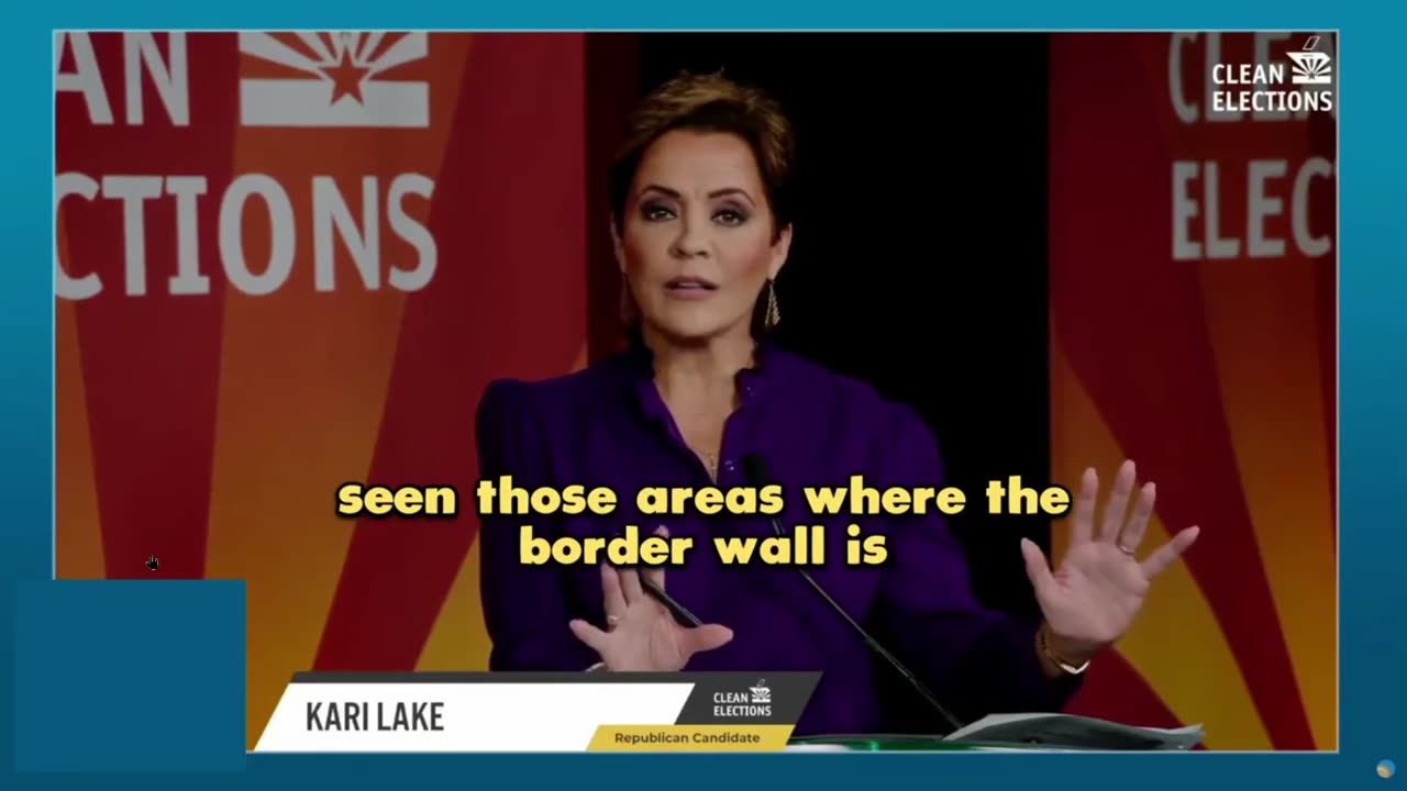 Clip from debate: Kari Lake just EXPOSED her lying opponent - what a piece