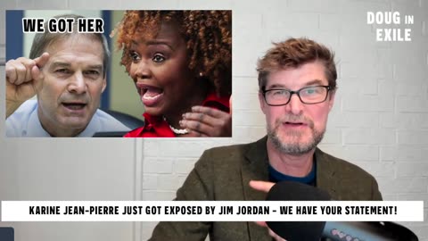 Karine Jean pierrejust got exposed by Jim jordan
