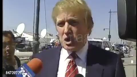 Trump Sent 100 Men And Another 100 To World Trade Center Disaster on 9/11