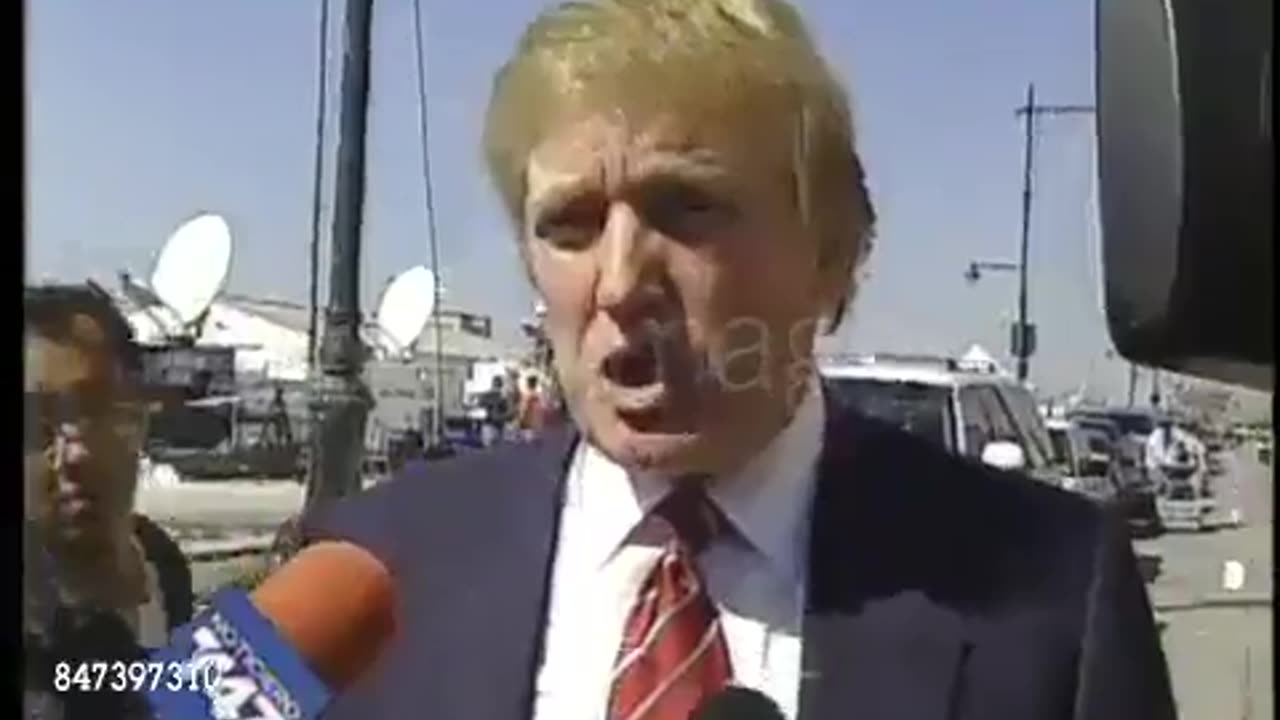 Trump Sent 100 Men And Another 100 To World Trade Center Disaster on 9/11