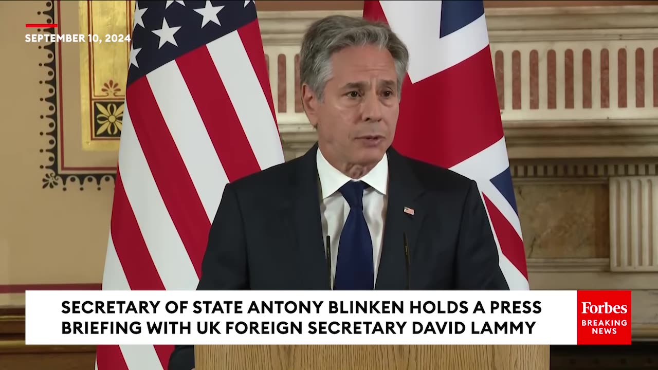 Antony Blinken Says Ceasefire Deal Is 90% Done And The Last Issues Are 'Fully Resolvable'