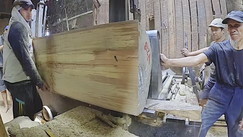 this is a view of less safety as processing wood