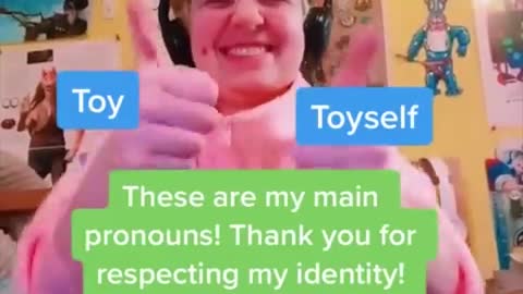 This lady thinks she's a fish gender