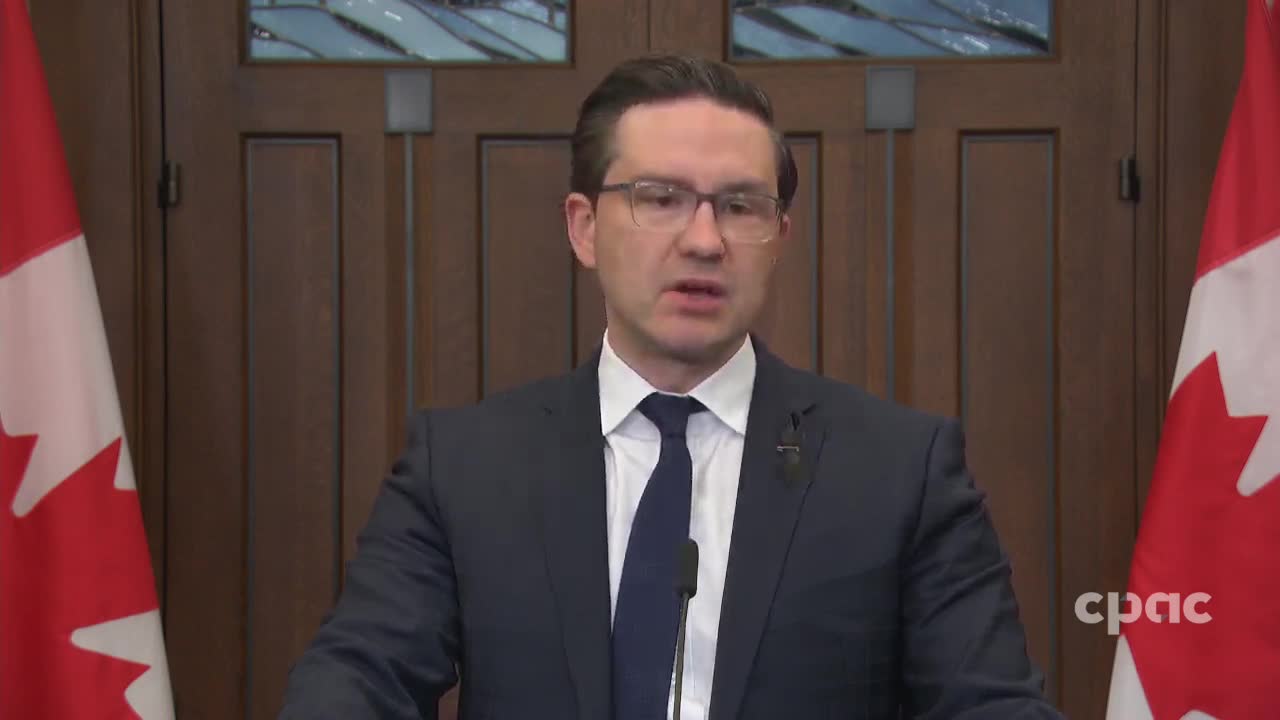 Canada: Conservative Leader Pierre Poilievre on federal govt.'s new affordability measures