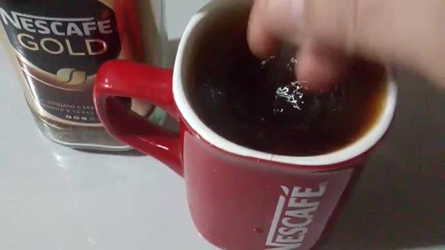 I love NESCAFE.Aromatic coffee.I drink it in a cafe