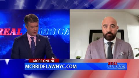 REAL AMERICA -- Dan Ball W/ Attorney Joseph McBride, Jan. 6th Defendant Acquitted, 4/8/22