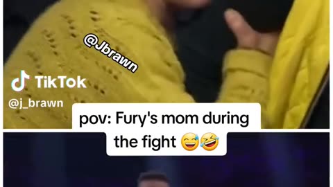 Tyson fury's mom didn't see that coming..