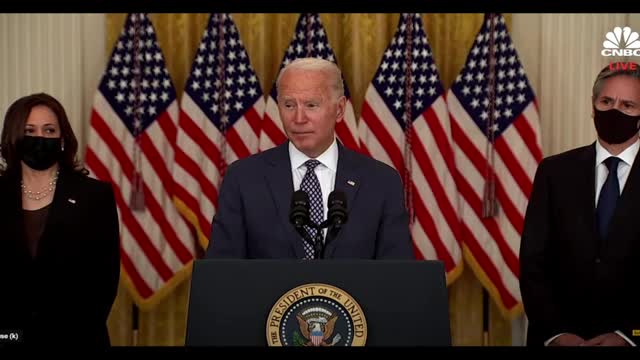 Biden speech Aug 20th 2021