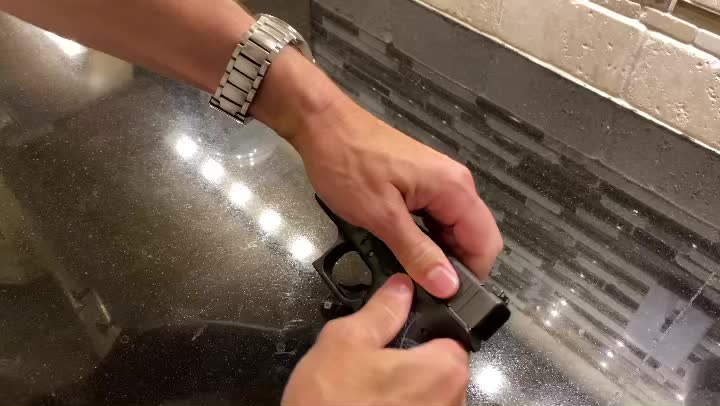 Glock 43 Crimson Trace Laser 1 minute Installation