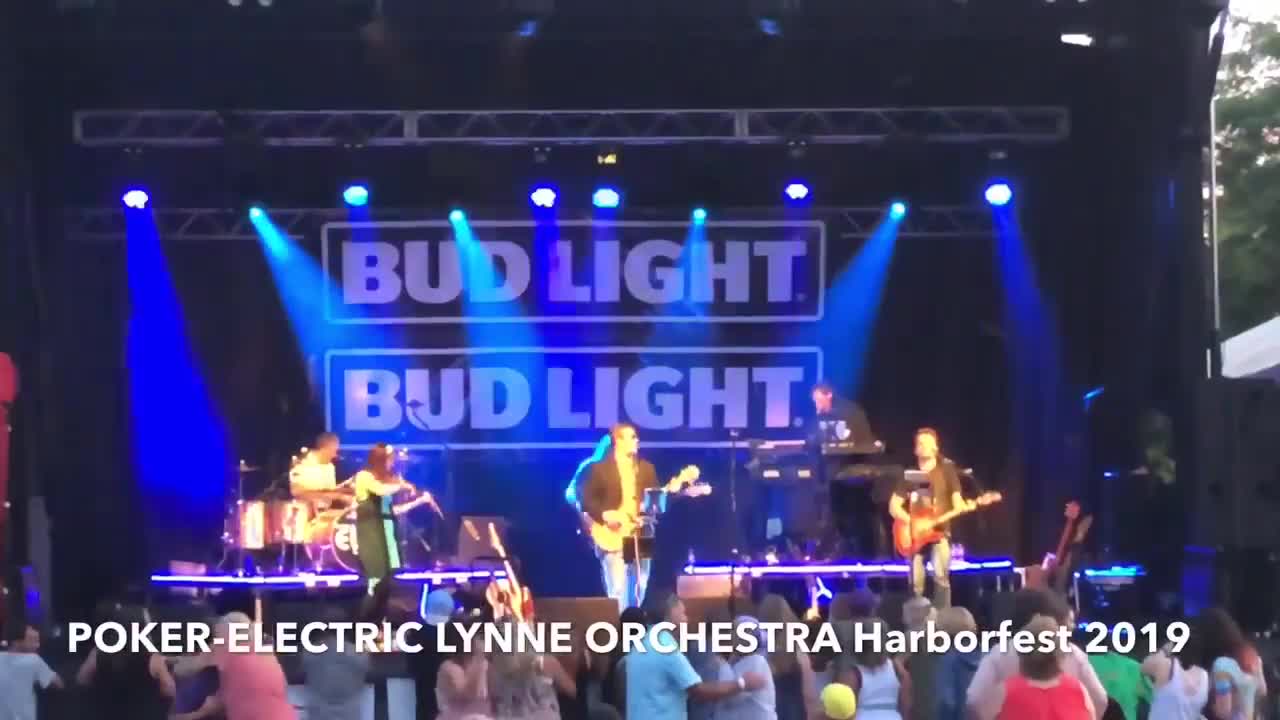 THE ELO TRIBUTE SHOW - Harborfest, Oswego NY 7-25-19 - Poker