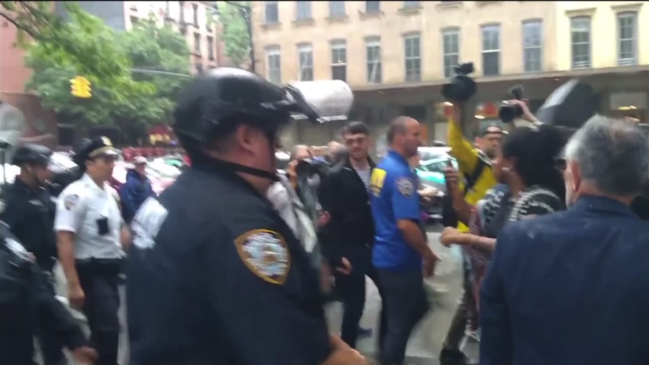 Climate Protest and Arrest at CITI Bank Head Quarters in New York City USA