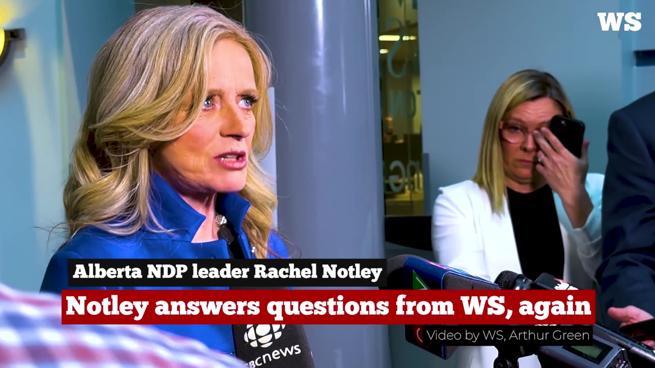 Notley answers questions from WS, again