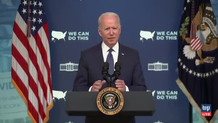 COVID TYRANNY - Biden: We need to go "door-to-door, literally knocking on doors" to check people