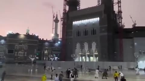 Saudi Arabia Rain in Makkah