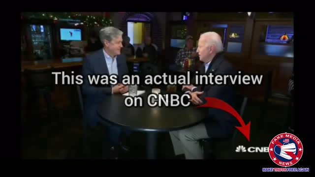 🎥Who's Wearing the Biden Mask During 2020 CNBC Interview?