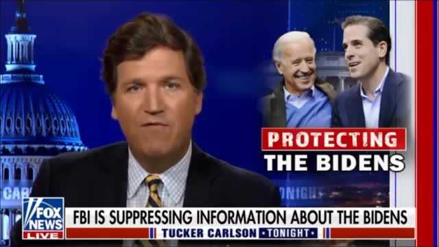 Tucker Carlson exposes The Biden Crime Family with Baboulinski expose