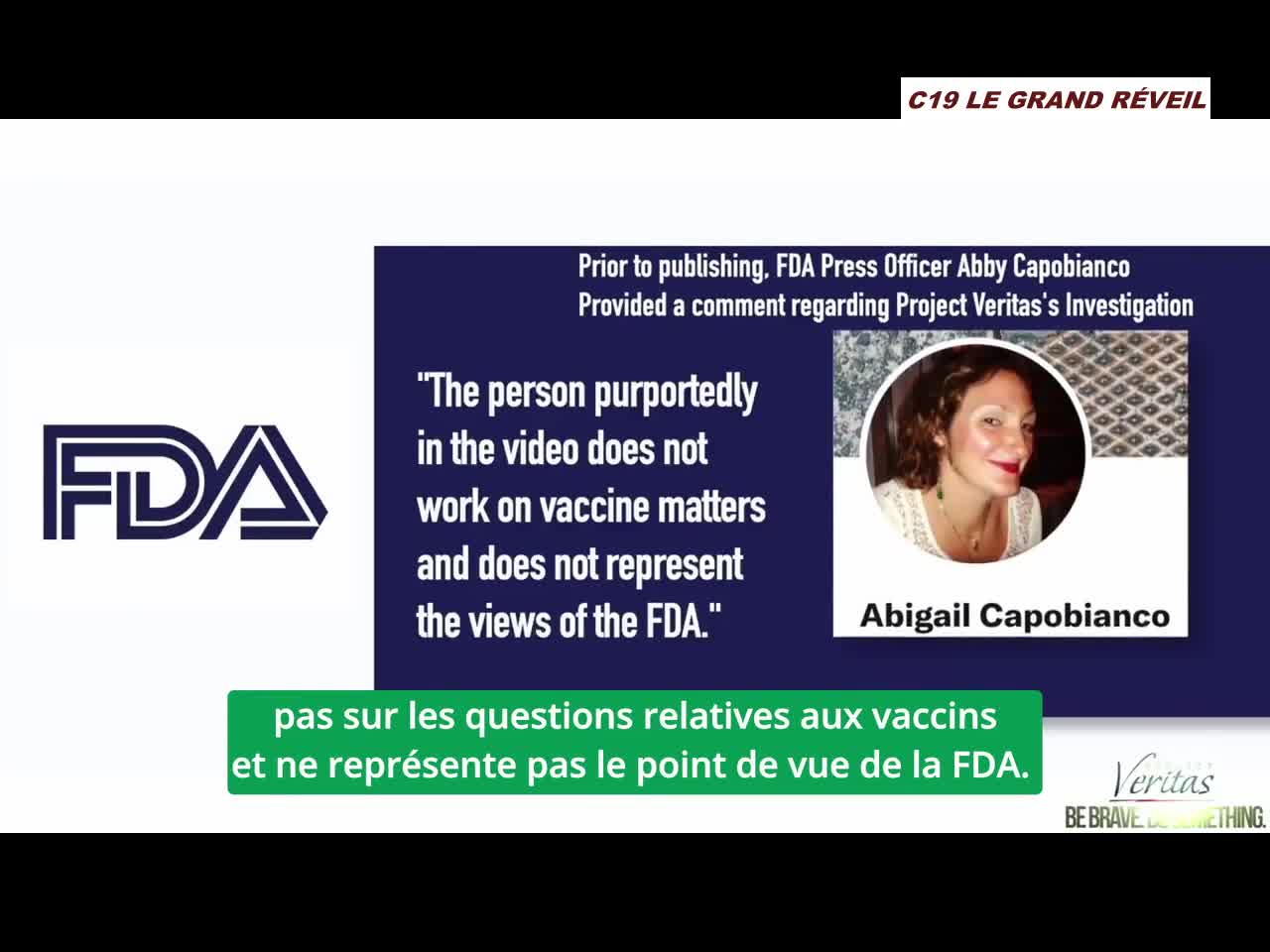 FILMÉ À SON INSU LE DIRECTEUR DU FDA DÉBALLE COMMENT BIGPHARMA PROGRAMME NOTRE EXTERMINATION !!!