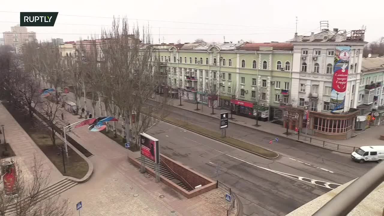 LIVE from Donetsk amid Russia's military operation in Ukraine